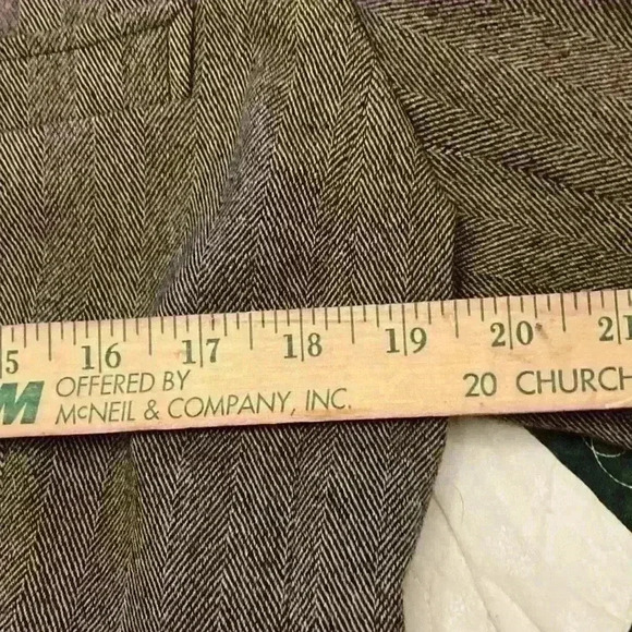 Eddie Bauer wool blazer womens 12 brown lined office casual taylored - Picture 3 of 5